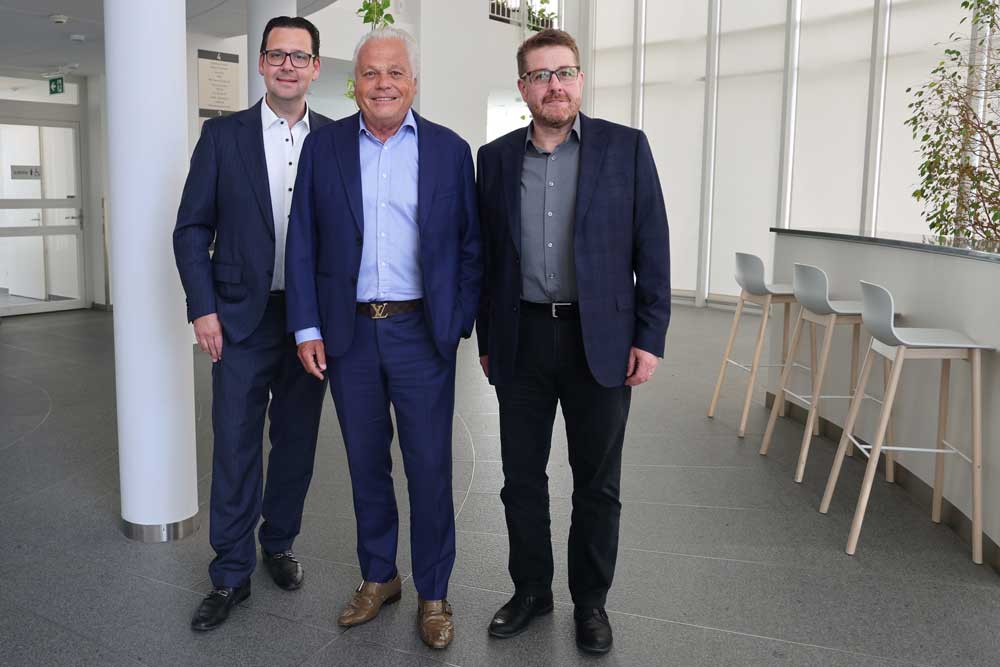 CEO d'Interiman Group dans les bureau de renens